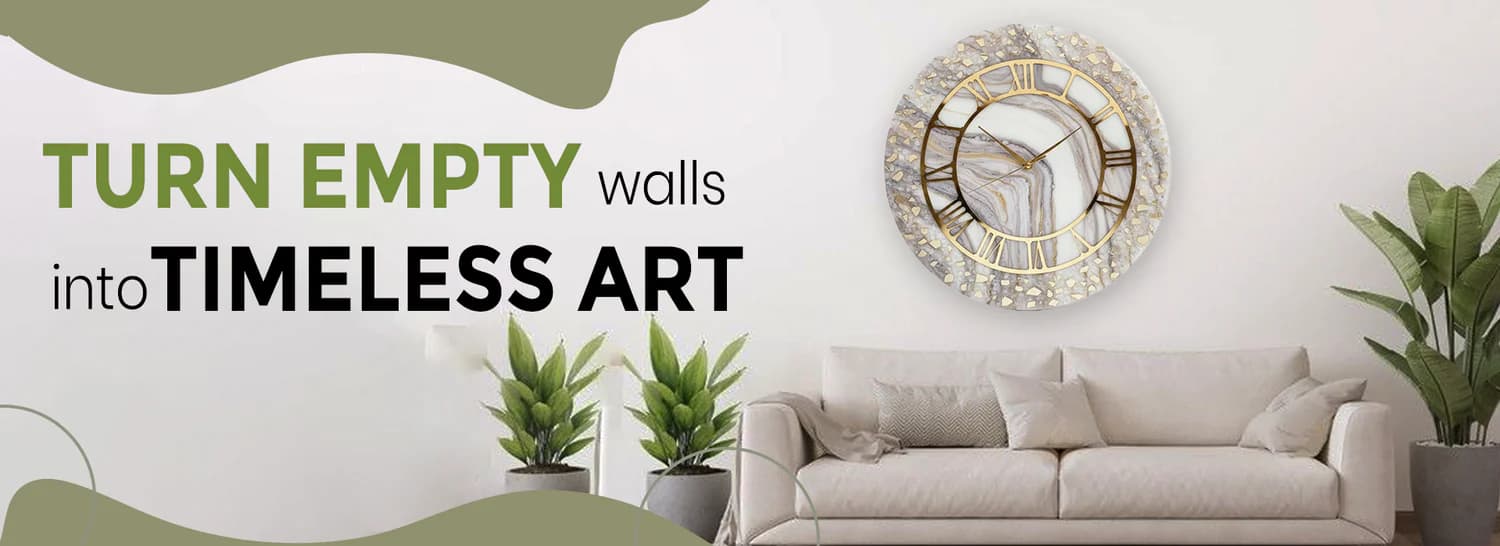 Handcrafted designer wall clocks