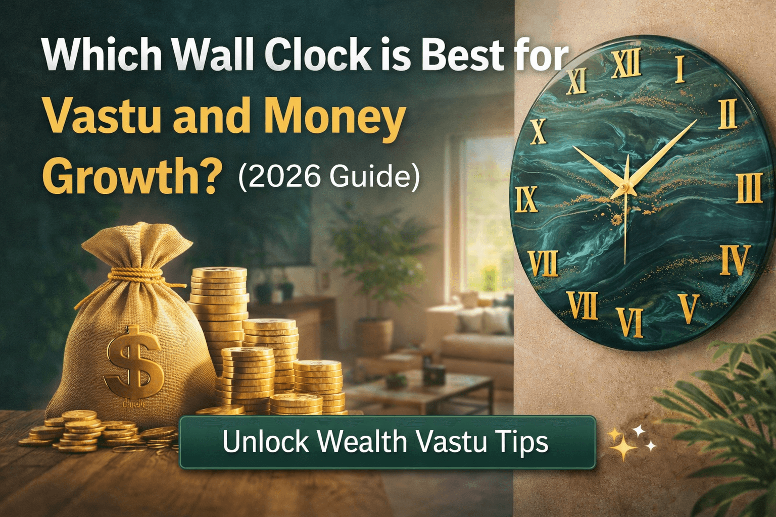 Which Wall Clock is Best for Vastu and Money Growth? (2026 Guide)