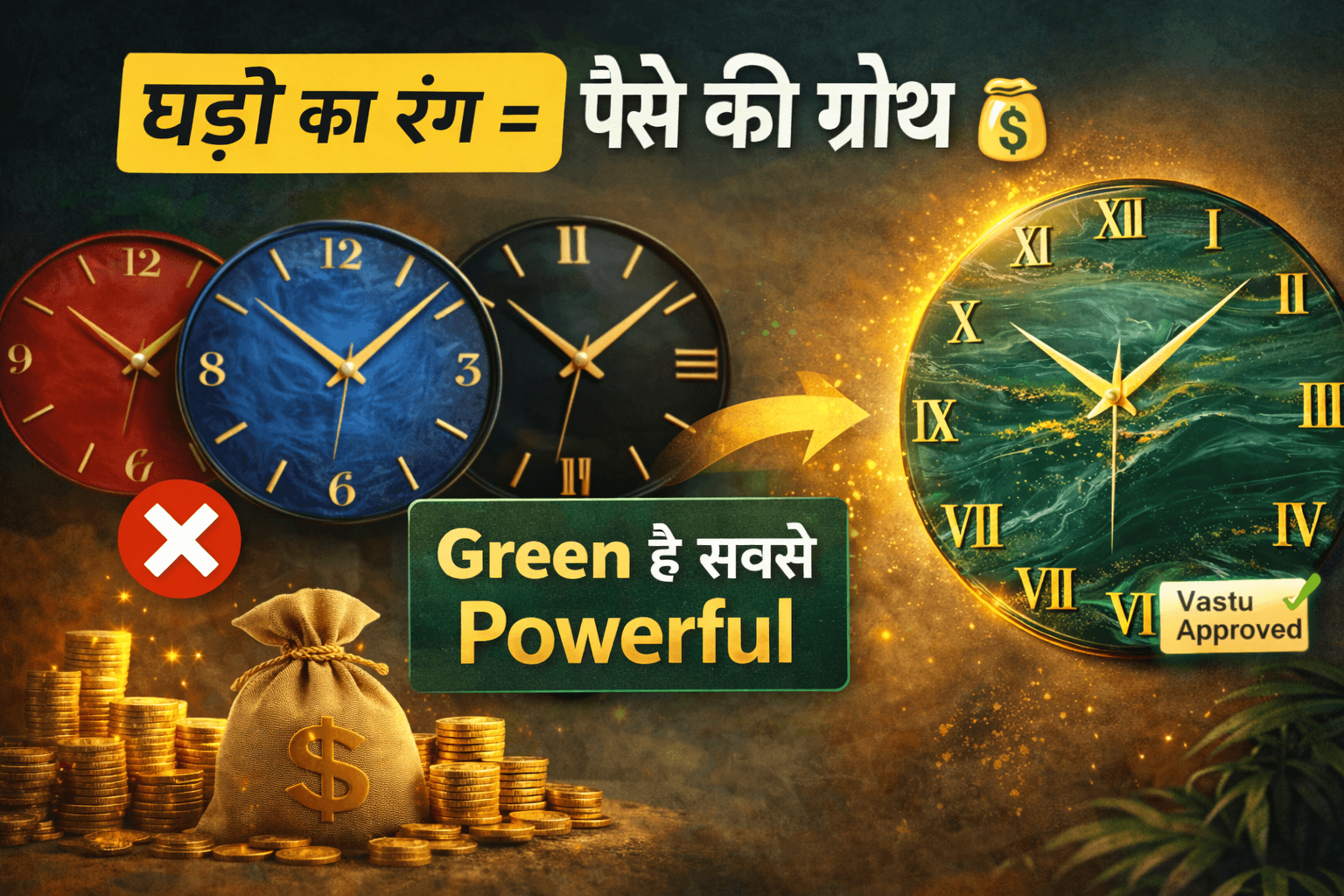 Best Wall Clock Colors as per Vastu for Money, Success & Positive Energy (2026 Guide)