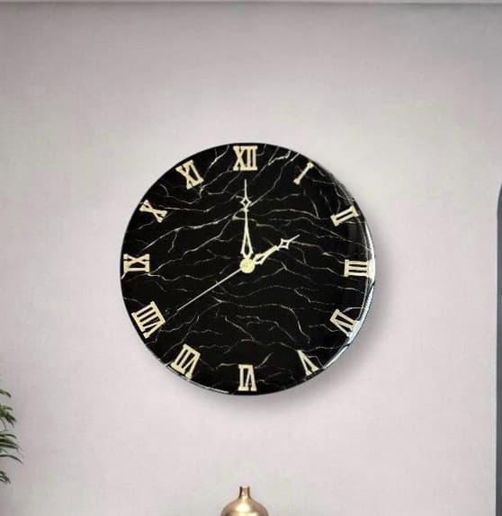 Premium designer resin wall clock for luxury home decor